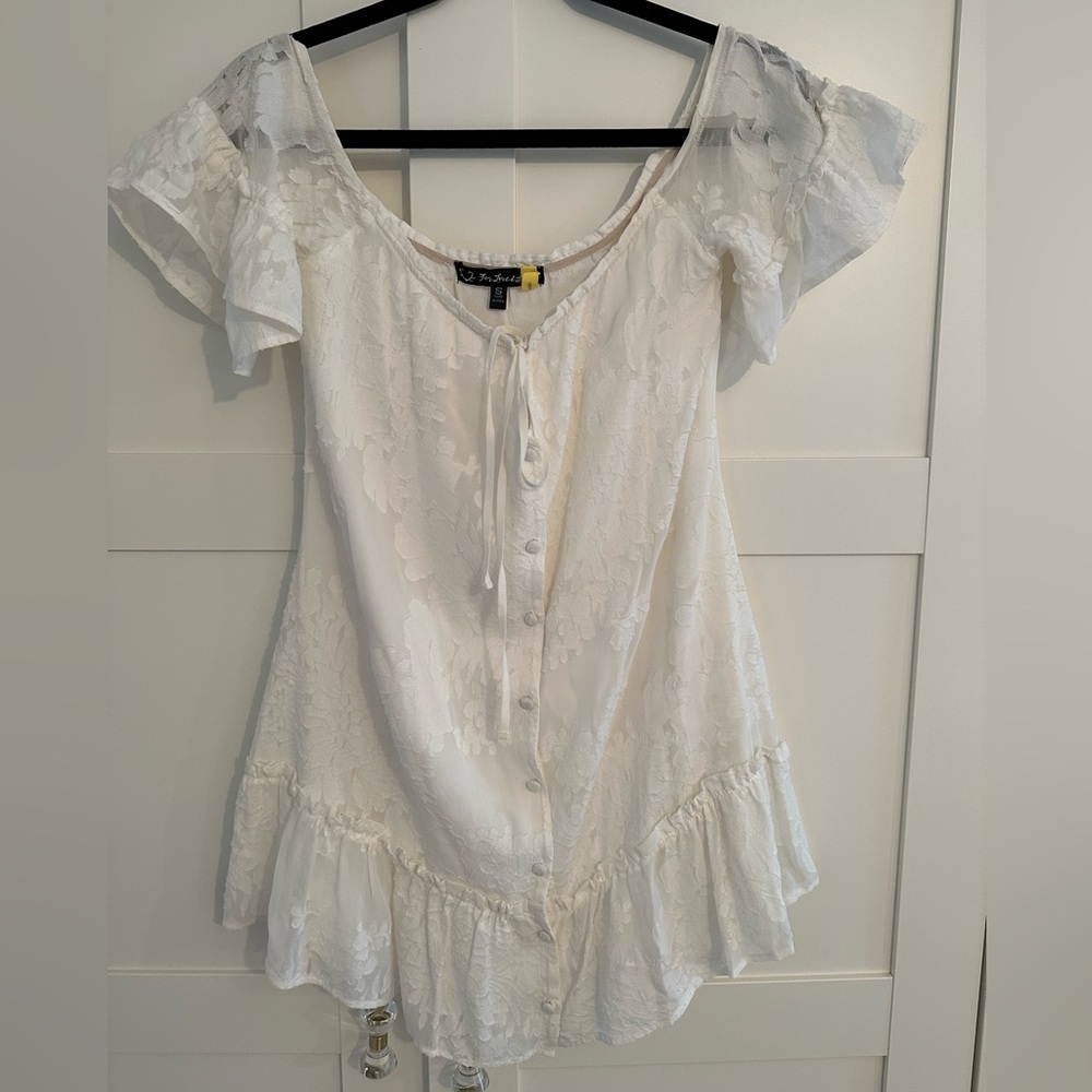 For Love and Lemons White Dress